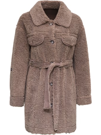 urbancode Reversible Ecological Shearling Coat