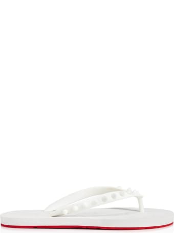 Christian Louboutin Rubber Loubi Flip