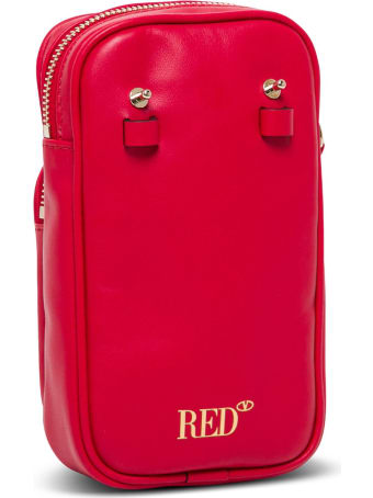 RED Valentino Red Leather Smartphone Case
