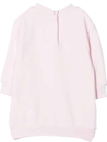 Monnalisa Pink Sweatshirt Dress