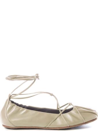 Vic Matié Vic Matié Ivory Ballerina Shoes