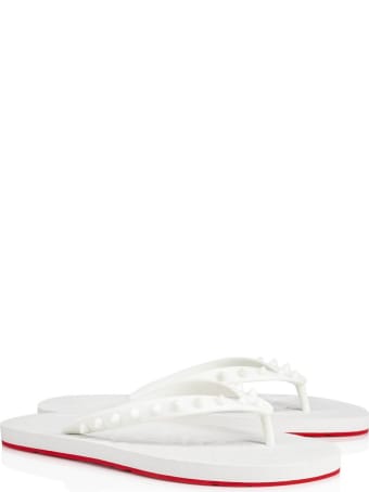 Christian Louboutin Rubber Loubi Flip