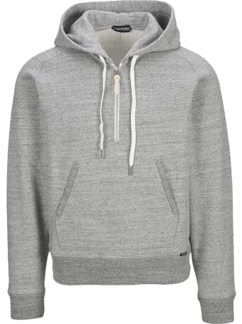 Tom Ford Hoodie Half Zip
