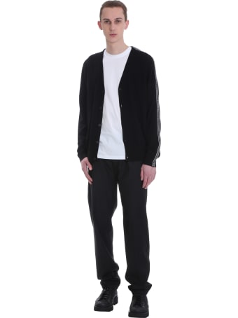 Givenchy Cardigan In Black Wool
