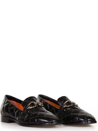 Pas de Rouge Croco Print Loafer