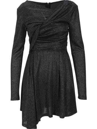 MSGM Lurex Wrap Dress