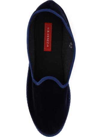 Vibi Venezia Furlane Velvet Slippers