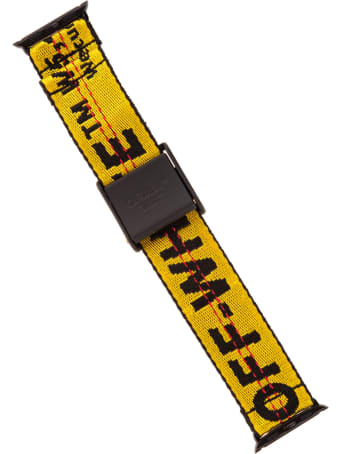 Off-White Yellow Iwatch Industrial Belt Band