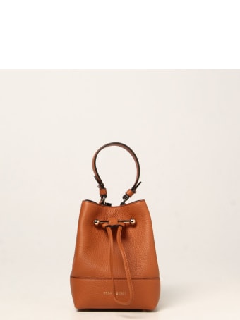 Strathberry Mini Bag Osette Strathberry Wool Bag In Hammered Leather