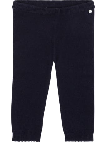 Tartine et Chocolat Blue Knitted Leggins With Drawstring