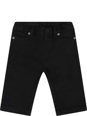 Dondup Black Jeans For Baby Boy