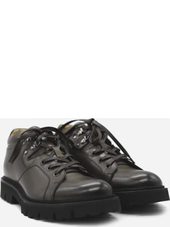 Eleventy Lace-up Shoes Made Of Leather