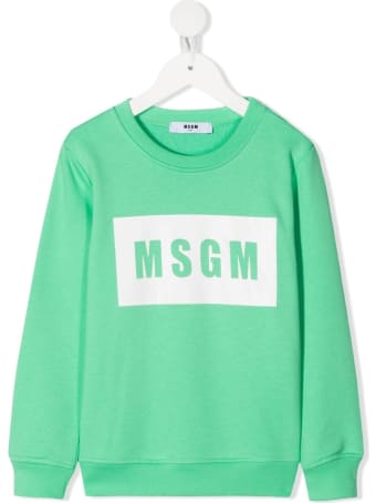 MSGM Logo-print Sweatshirt