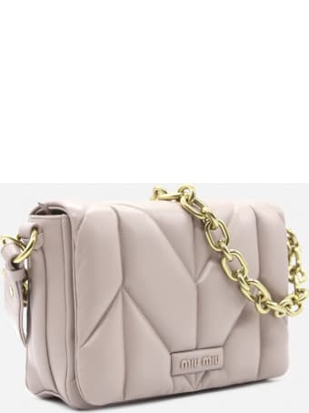 Miu Miu Shoulder Bag In Quilted Leather