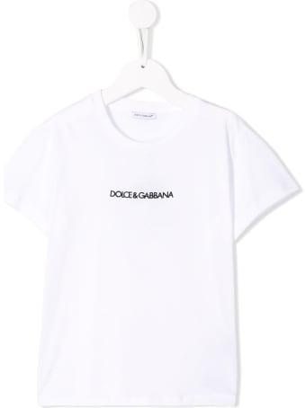 Dolce & Gabbana Cotton T-shirt With Front Logo