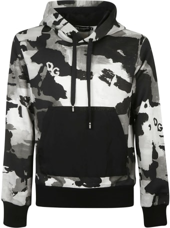 Dolce & Gabbana Camouflage Logo Hoodie