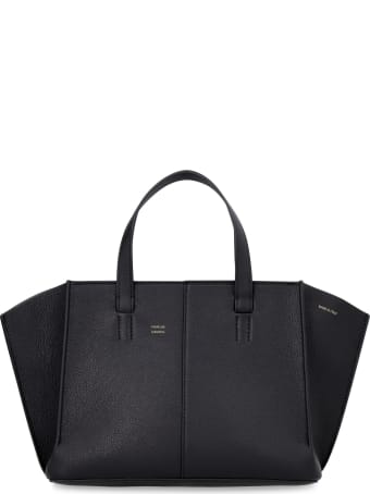 Mansur Gavriel Mini Zip Multitude Leather Tote