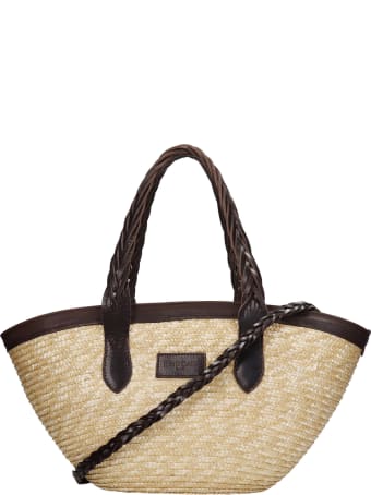Kate Cate Tote In White Silver