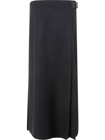 Philosophy di Lorenzo Serafini Belted Waist Pleated Skirt