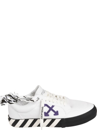 Off-White Low Vulcanized Canvas Sneakers