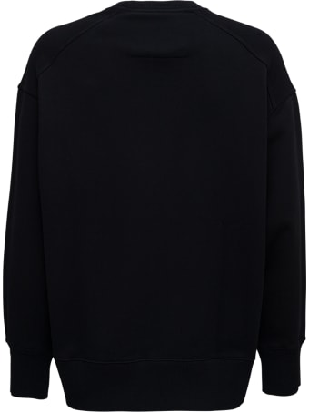 Givenchy Black Jersey Sweatshirt With Logo Print
