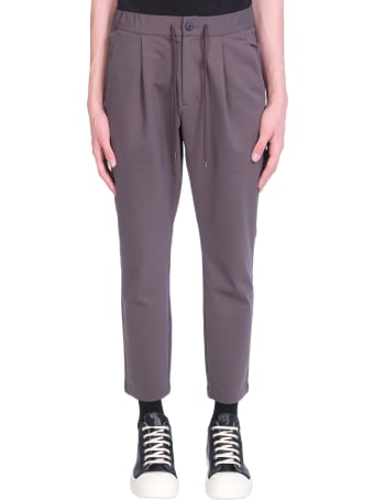 Attachment Pants In Brown Cotton