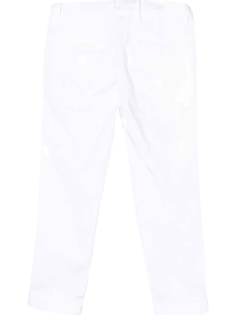 Fay White Straight-cut Jeans