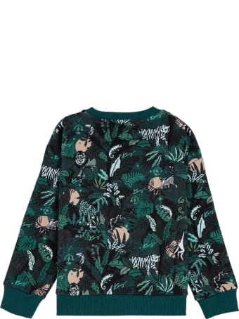 Kenzo Kids Cotton Floral Sweatshirt