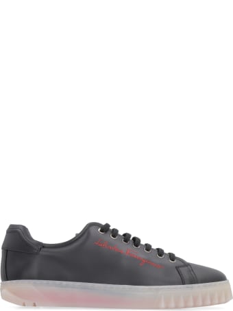 Salvatore Ferragamo Leather Low-top Sneakers