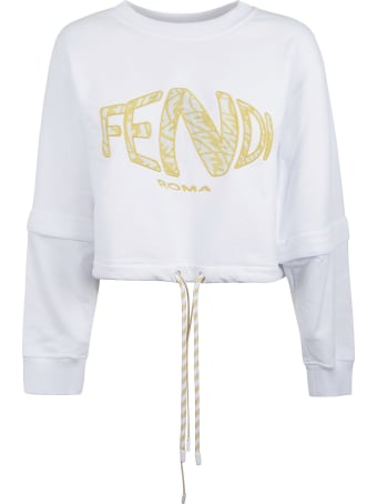 Fendi Fisheye Jersey Sweatshirt