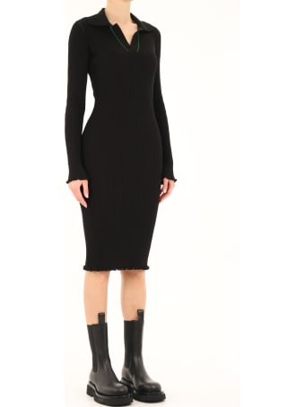 Bottega Veneta Black Stretch Dress