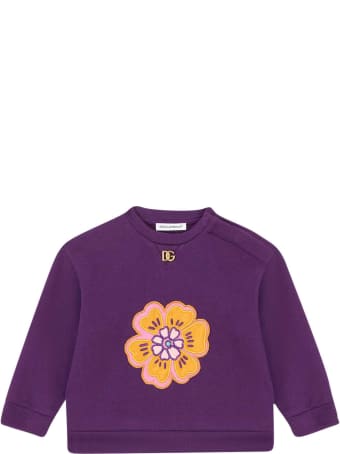 Dolce & Gabbana Purple Sweatshirt