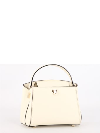 Valextra Brera Mini Bag Cream