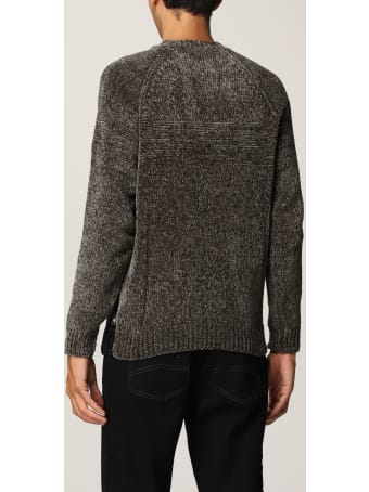 Emporio Armani Sweater Emporio Armani Color Block Crewneck Sweater