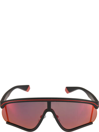 MSGM Polaroid Logo Sunglasses