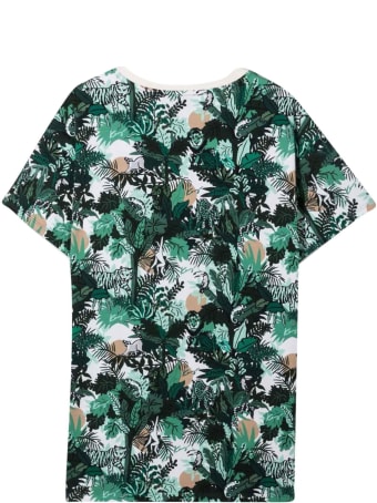Kenzo Kids Unisex Patterned T-shirt