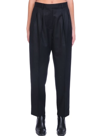 A.P.C. Cheryl Pants In Black Wool