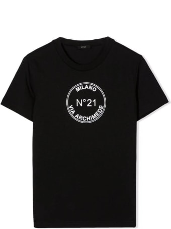 N.21 Black Cotton T-shirt