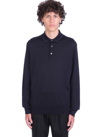 Ermenegildo Zegna Knitwear In Blue Cashmere