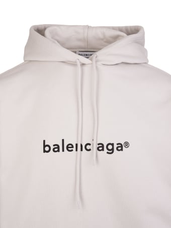 Balenciaga Unisex Grey "new Copyright" Hoodie