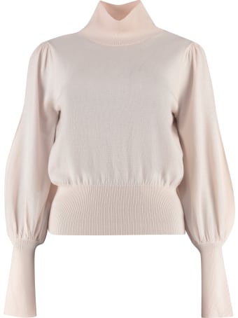 Zimmermann Turtleneck Merino Wool Sweater