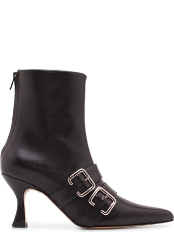 Kalda 'thyri' Leather Ankle Boots