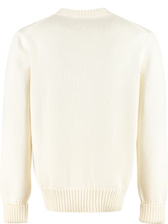 Alexander McQueen Intarsia Crew-neck Sweater