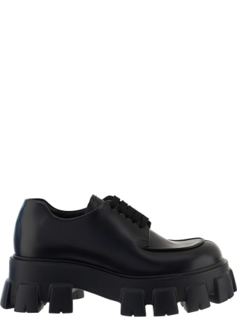 Prada Lace Up Sneakers