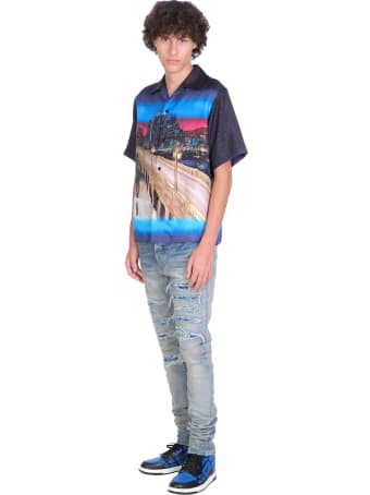 AMIRI Jeans In Blue Denim
