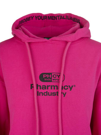 Pharmacy Industry Fuchsia Woman Hoodie With Logo