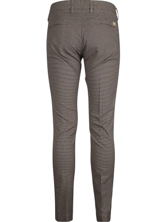 Entre Amis Slim-fit Printed Trousers