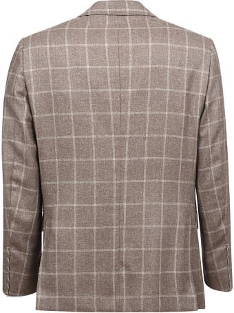 Eddy Monetti Check Jacket