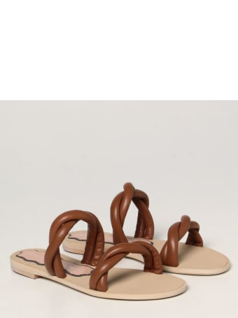Francesca Bellavita Flat Sandals Shoes Women Francesca Bellavita