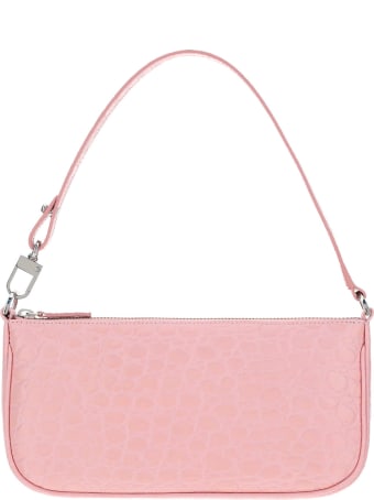 BY FAR Rachel Circular Croco Bag
